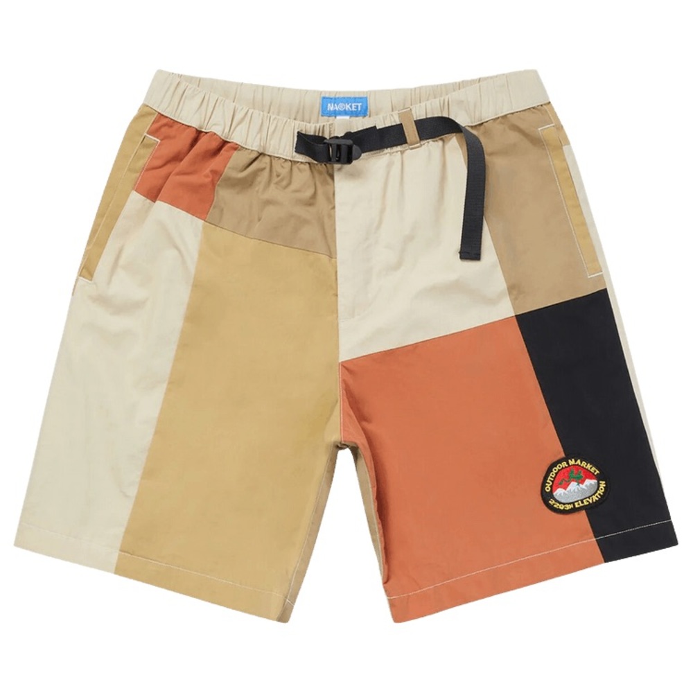 NWT Market Patchwork Tech Mens Shorts